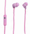 Bitmore Classic in ear Headphones with mic.Pink