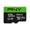 PNY Elite-X 128GB MicroSDXC Card, A1, V30, U3, 100MB/s