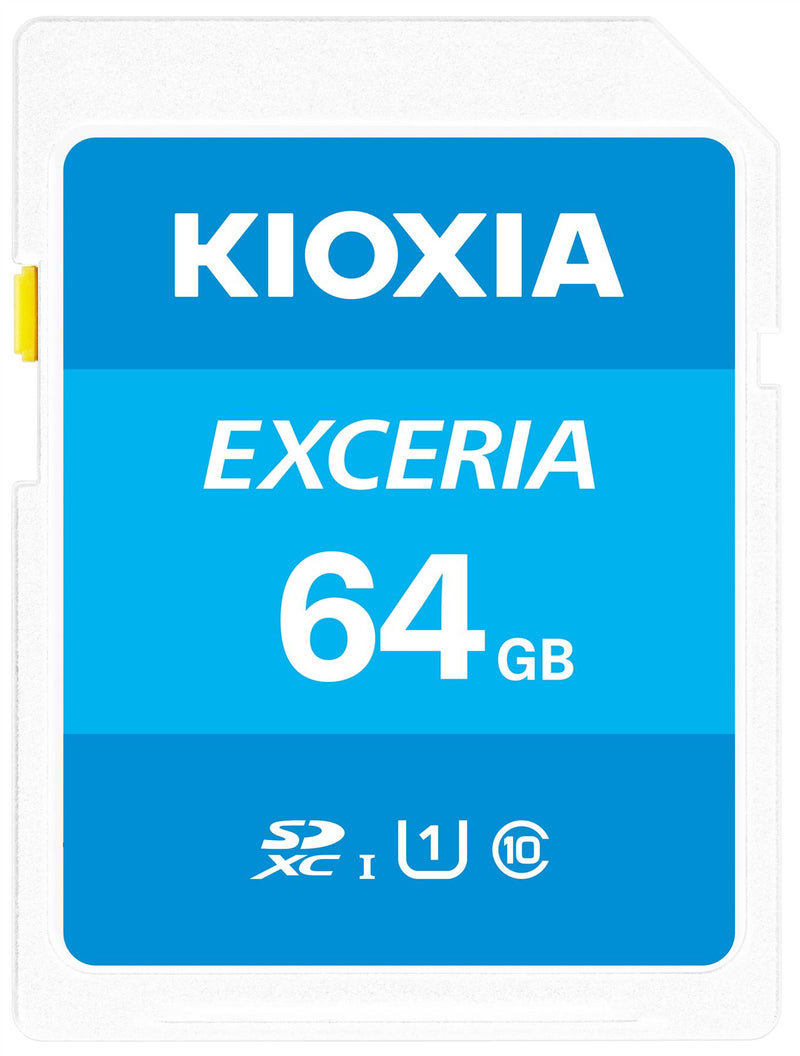 Kioxia Exceria 64GB SDXC Card, UHS-I, Class 10